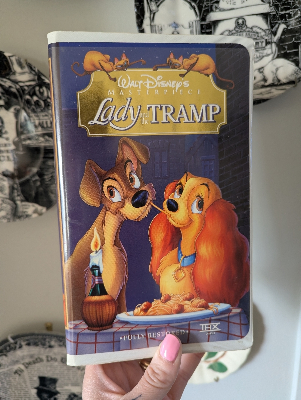 VTG 90s Walt Disney's Lady and the Tramp VHS Tape